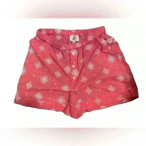 NWOT dRA Los Angeles Pink Embroidered Boxer Shorts Size Medium